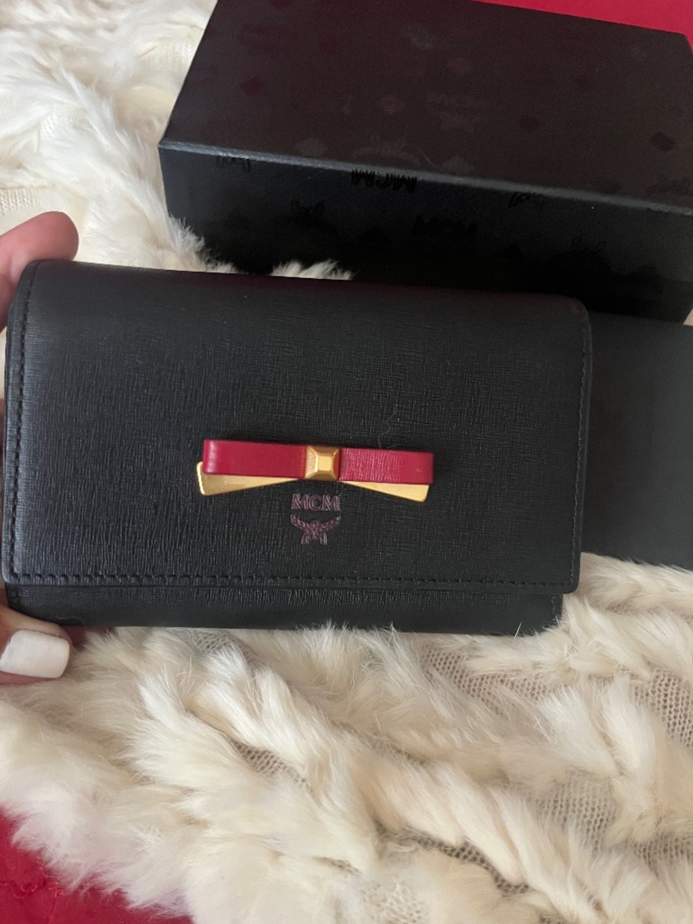 MCM Triple fold wallet